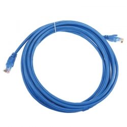 Patch Cord Teklink UTP Cat 6 4PR 24 AWG Azul 0.30m