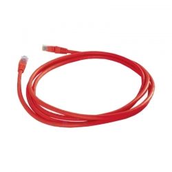 Patch cord UTP CAT 6 4PR 24AWG Rojo 3FT 0.91mts