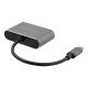 Adaptador StarTech USB-C a VGA y HDMI 2 en 1