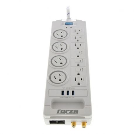 Protector Forza FSP-1011USBW 11 Tomas 3 USB Wh