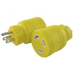 Adaptador Genérico Nema L5-30R a Nema 5-15P Toma