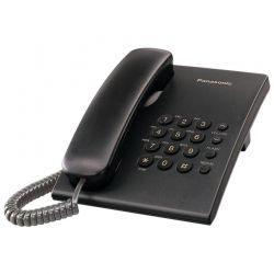 Teléfono Digital Panasonic TS500 Alámbrico Negro