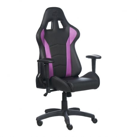 Silla Gamer Cooler Master Caliber R1 morado/negro