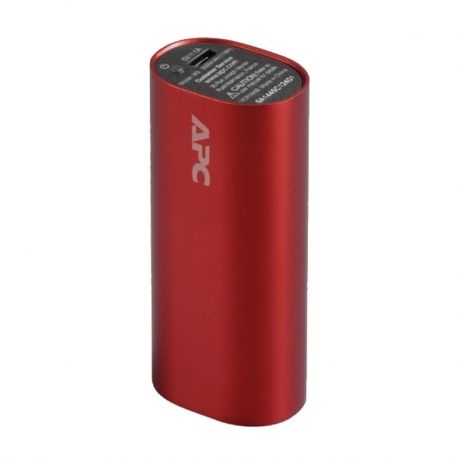 Cargador Portátil APC M3RD 3,000 mAh USB Red