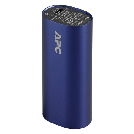 Cargador portátil APC M3BL 3,000 mAh USB Blue
