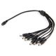 Splitter Dahua alimentación 1 Hembra a 8jack macho