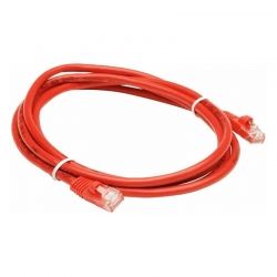 Patch Cord Teklink UTP CAT6 4PR 24AWG Rojo