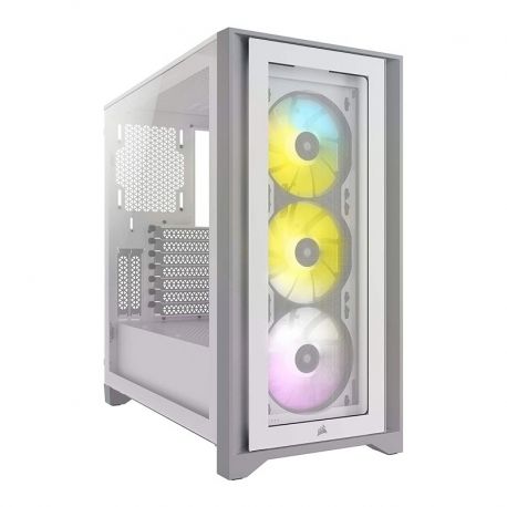 Torre Corsair Icue 4000X Rgb Torre Atx Blanco USB
