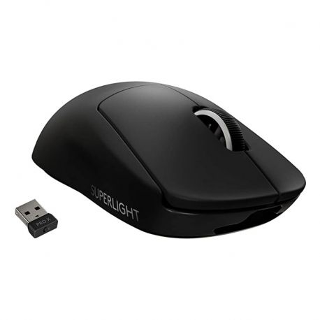 Mouse Logitech Black Pro X Superlight inalámbrico