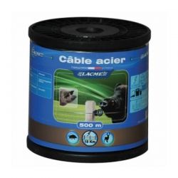 Cable de acero lacme 1.2mm diámetro, bobina 500m.
