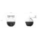 Cámara PT Ezviz C8W 2K 4MP Wi-Fi IR 30m audio