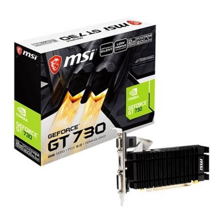 Tarjeta gráfica MSI GF GT 730 2 GB DDR3 PCIe 2.0