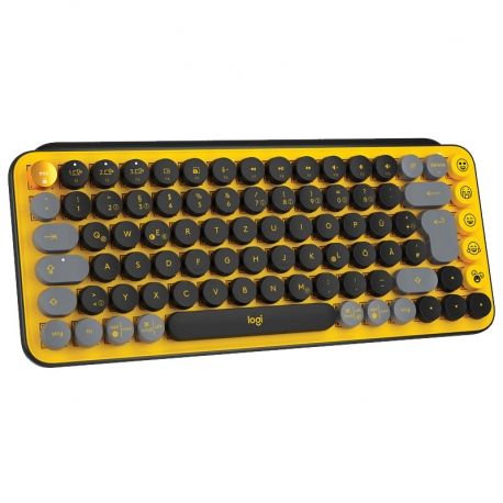 Teclado mecánico Logitech Pop BLAST Bluetooth USB