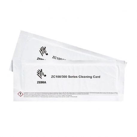 Kit de limpieza Zebra ZC100/300 2 Cards