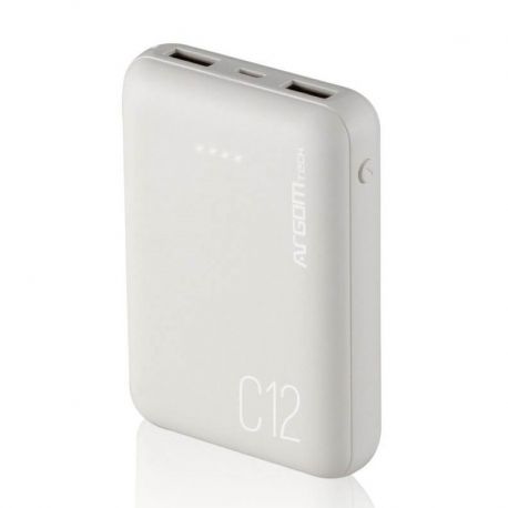 Batería Portátil Power Bank C12 12000 mAh LED