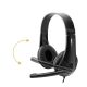 Headsets Argom Metro78 stereo con micrófono USB