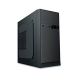 Torre X-Micro Sin fuente de poder negro