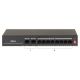 Switch Dahua PoE 8p 10/100 + 2 Gigabit 65W