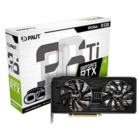Tarjeta Video Palit GeForce RTX 3060 Ti Dual 8GB