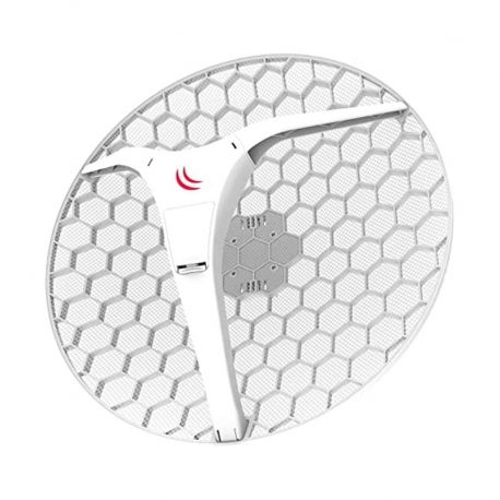 Enlace inalámbrico Mikrotik P+P y PtMP 5GHz 27dBi