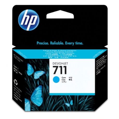 Cartucho de Tinta HP 711 Cian DesignJet de 29 ml