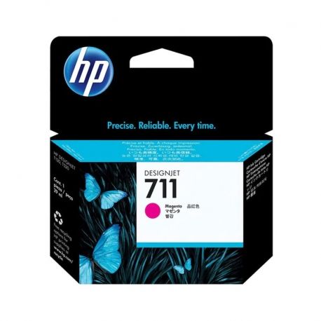 Cartucho de Tinta HP 711 Magenta DesignJet 29 ml