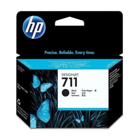 Cartucho de Tinta HP 711 Negra DesignJet 38ml
