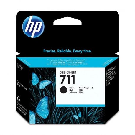 Cartucho de Tinta HP 711 Negra DesignJet Original