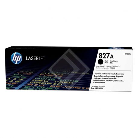 Cartucho de tóner original HP LaserJet 827A negro
