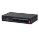 Switch Dahua 6 puertos 4 PoE 10/100 36W