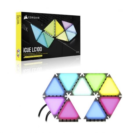 Paneles de iluminación Corsair iCUE LC100 RGB