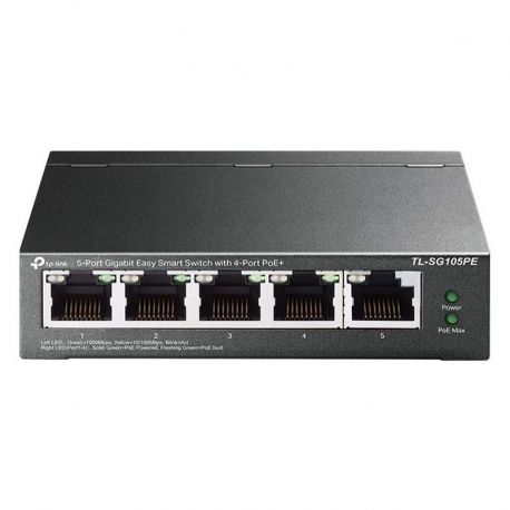 Switch TP-Link TL-SG105PE 5 puertos con PoE+
