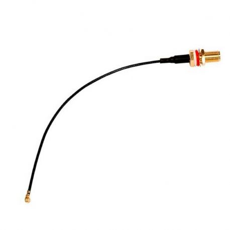 Pigtail Mikrotik U.fl-SMA hembra para modem antena