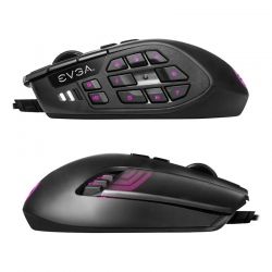 Mouse EVGA X15 MMO Gaming USB 20 botones 8k