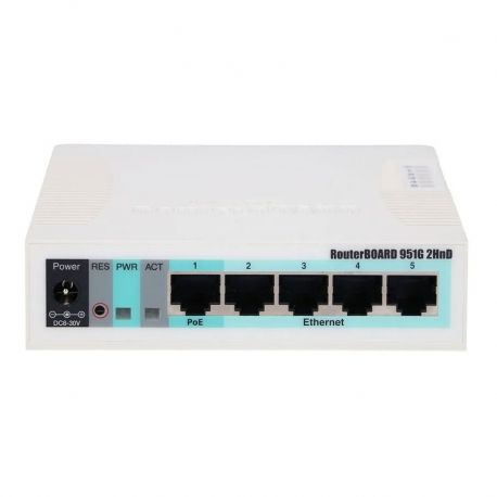 Router Mikrotik RB951G2HnD 2,4GHz Gigabit Ethernet