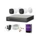 Kit Dahua 2 cámaras 1080p IP67 HDD 1TB