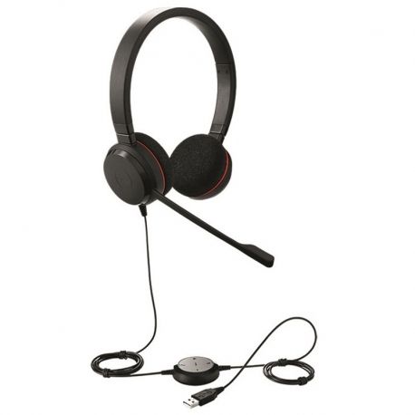 Headsets Jabra Duo Evolve 20 MS USB