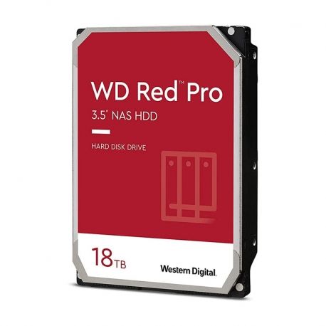 Disco Duro WD Red Pro NAS Hard Drive 18TB 512MB