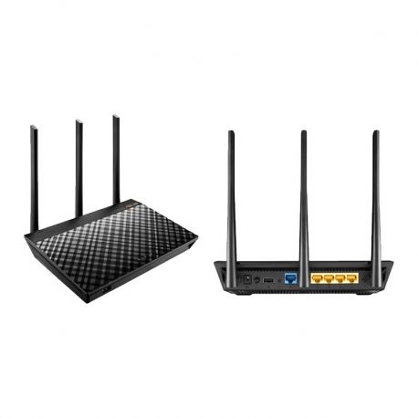 Router Asus RT-AC66U B1 WiFi Gigabit banda AC1750