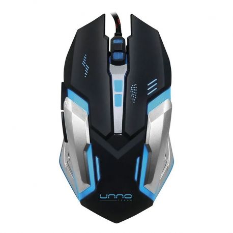 Mouse gaming Unno Tekno Brave optical USB