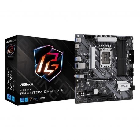 Tarjeta madre AsRock Z690M Phantom LGA1700