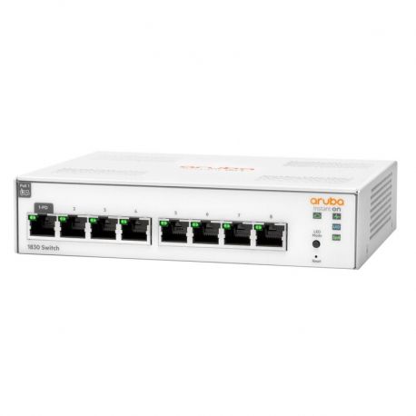 Switch HPE Aruba Instant On 1830 8G 8x10/100/1000