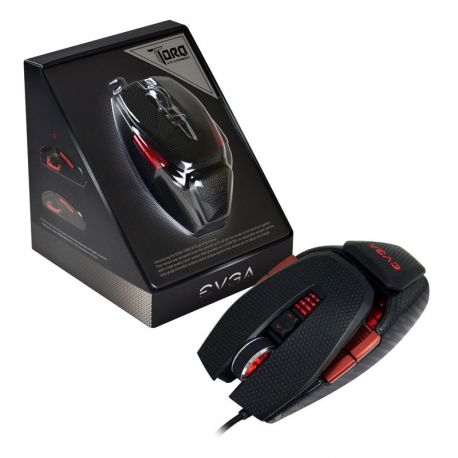 Mouse gaming Evga TorQ X10 Carbon 8200DPI Led