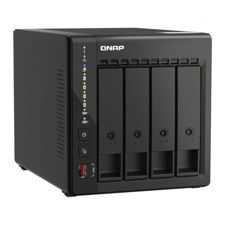 Servidor Nas Qnap TS-453E de 4 baías 8GB RAM