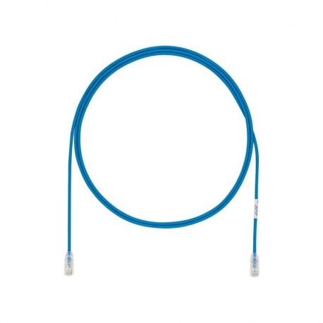 Patch Cord Panduit Cat 6A 28 AWG UTP 10ft azul