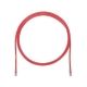 Patch Cord Panduit Cat 6A 28 AWG UTP 10ft rojo