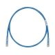 Patch Cord Panduit Cat 6A 28 AWG UTP azul 7ft