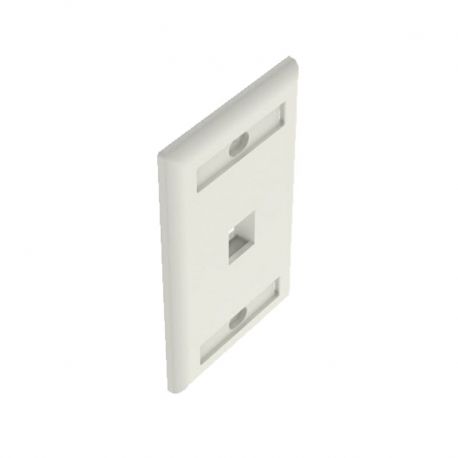 Placa frontal Panduit NetKey 1 puerto