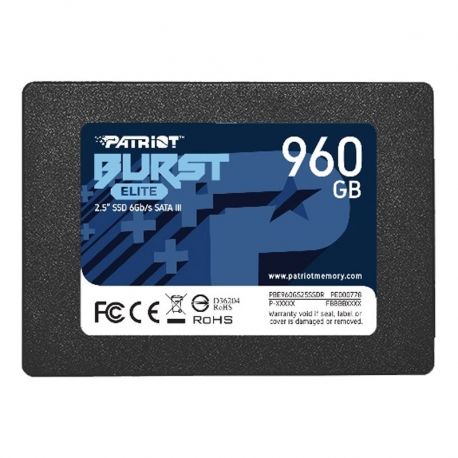 Disco Sólido Patriot Burst Elite 960GB 2.5'