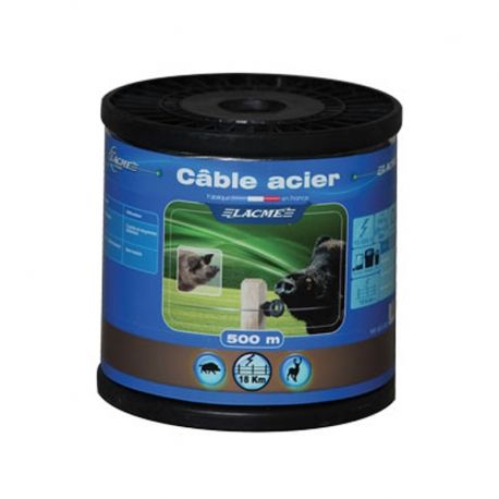 Cable de acero Galvanizado Rollo 500 metros